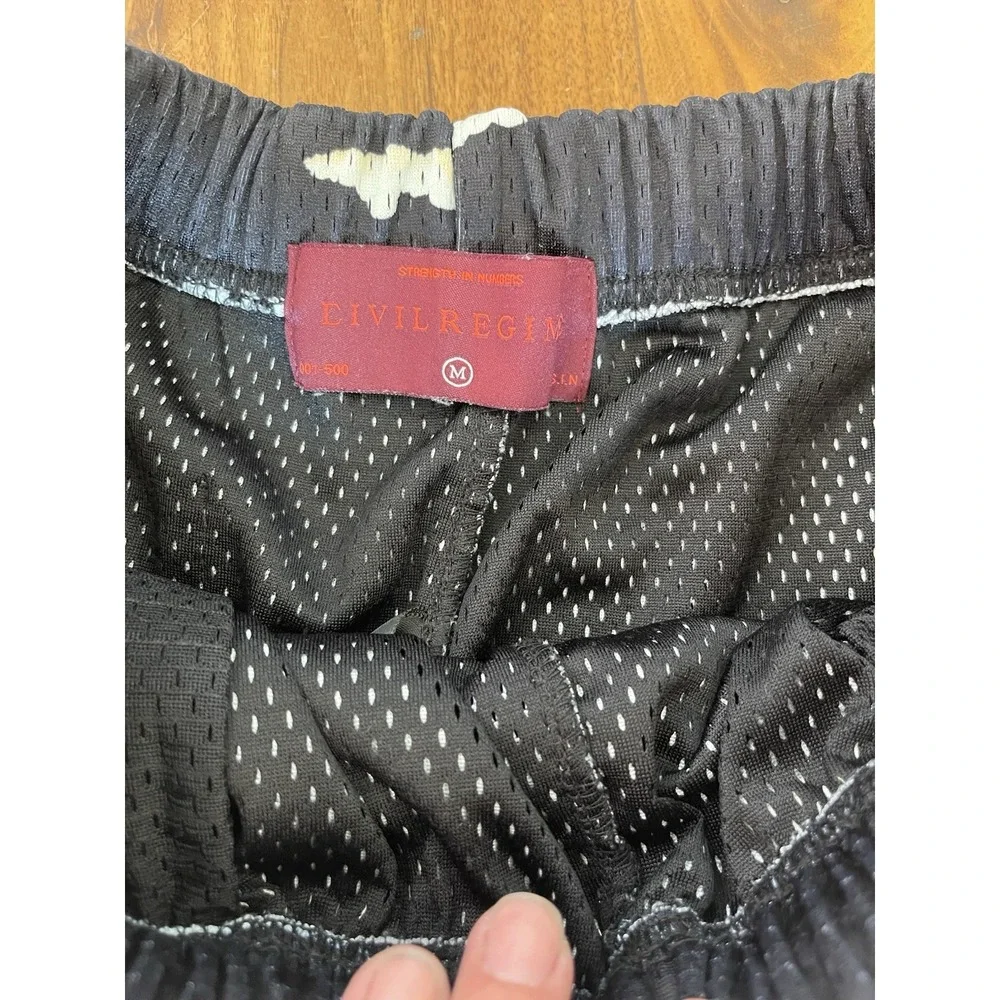 Civil Regime Shorts Mens Size Medium Black